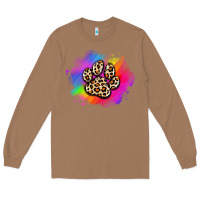 Toasted Coconut pride dog paw Long Sleeve Tee - Artiststas