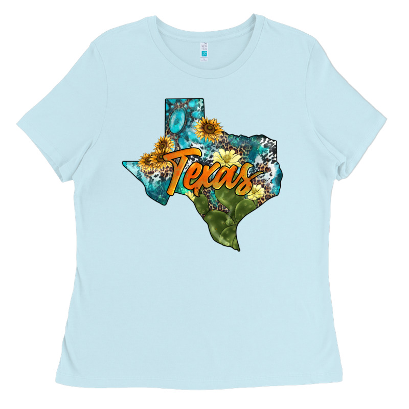 Western Texas Map Ladies Tee by AdoDesignShop | Teevron