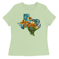 Matcha western texas map Ladies Tee - AdoDesignShop