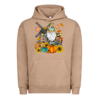 Pigment Burro Happy Fall Urban Hoodie - CowhideDigitalArt