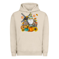 Pigment French Oak Happy Fall Urban Hoodie - CowhideDigitalArt