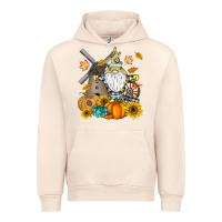 Sandshell Happy Fall Urban Hoodie - CowhideDigitalArt