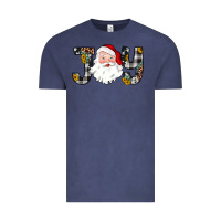 Vintage Denim joy santa Vintage Tee - JahusDesignShop