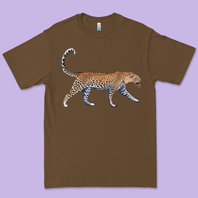 Leopard Premium Tee Designed By Lillyallendesigns
