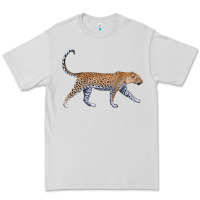 Dove Grey leopard Premium Tee - LillyAllenDesigns