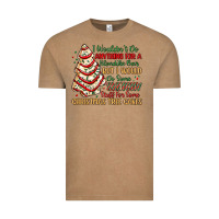Vintage Coffee sketchy stuff for some christmas tree cakes Vintage Tee - MaliasSmallBusiness