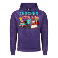 Cloud Purple teacher crew Vintage Hoodie - NancyCooperArtShop