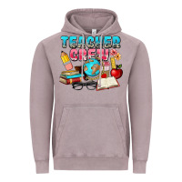 Vintage Zinc teacher crew Vintage Hoodie - NancyCooperArtShop