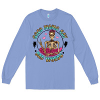 Colony Blue good moms say bad words Long Sleeve Tee - Artiststas