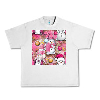 Lunar Rock Pink Christmas cute snowman Urban Heavy Tee - NancyCooperArtShop