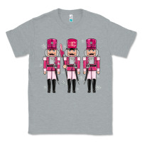 Heather Grey Pink nutcrackers Classic Tee - MaliasSmallBusiness