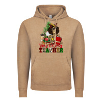 Vintage Coffee very merry teacher skeleton Vintage Hoodie - NancyCooperArtShop
