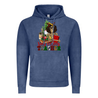Vintage Denim very merry teacher skeleton Vintage Hoodie - NancyCooperArtShop