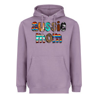 Lavender Aussie mom Heavyweight Hoodie - CowCowDesign