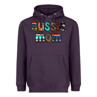 Plum Aussie mom Heavyweight Hoodie - CowCowDesign