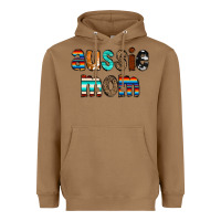 Toasted Coconut Aussie mom Heavyweight Hoodie - CowCowDesign