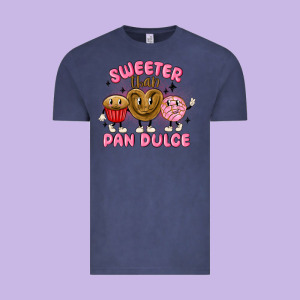 Sweeter Than Pan Dulce Vintage Tee Designed By Maliassmallbusiness