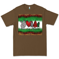Cacao Peace Love Christmas Trees Premium Tee - Jasminsmagicworld