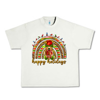 Pistachio Happy holidays elf gnome Urban Heavy Tee - NancyCooperArtShop