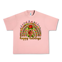Salmon Happy holidays elf gnome Urban Heavy Tee - NancyCooperArtShop
