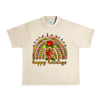 Sandshell Happy holidays elf gnome Urban Heavy Tee - NancyCooperArtShop