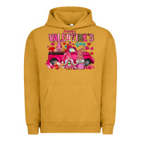 Pigment Peanut Butter Happy Valentines Day Urban Hoodie - CowhideDigitalArt