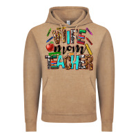 Vintage Coffee wife mom teacher Vintage Hoodie - NancyCooperArtShop