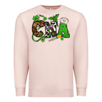 Pale Pink St. Patrick's Day CNA Premium Sweatshirt - OliviaCreatesArt