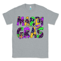 Heather Grey mardi gras Classic Tee - JahusDesignShop