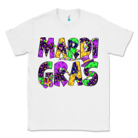 White mardi gras Classic Tee - JahusDesignShop
