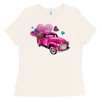 Bone truck with hearts Ladies Tee - AdoDesignShop