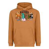 Meerkat Blessed Mama Heavyweight Hoodie - CowCowDesign