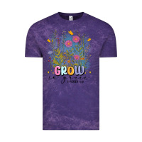 Cloud Purple grow in grace Vintage Tee - MaliasSmallBusiness