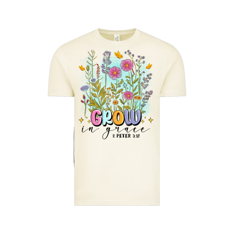 Grow In Grace Vintage Tee by MaliasSmallBusiness | Teevron