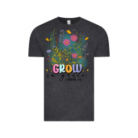 Vintage Black grow in grace Vintage Tee - MaliasSmallBusiness