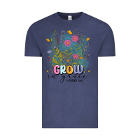 Vintage Denim grow in grace Vintage Tee - MaliasSmallBusiness
