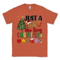 Copper just a girl who loves christmas Classic Tee - MaliasSmallBusiness
