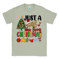 Matcha just a girl who loves christmas Classic Tee - MaliasSmallBusiness