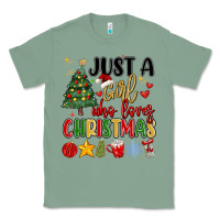 Sage just a girl who loves christmas Classic Tee - MaliasSmallBusiness