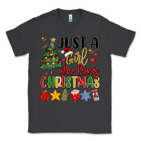 Smoke just a girl who loves christmas Classic Tee - MaliasSmallBusiness