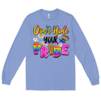 Colony Blue don't hide your pride Long Sleeve Tee - Artiststas