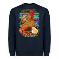 Navy Chicken with Chick Heavyweight Sweatshirt - Bettercallsaul