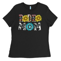 Black rodeo mom Ladies Tee - AdoDesignShop