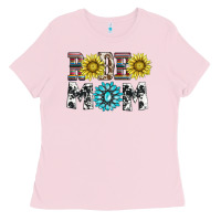 Bubblegum Pink rodeo mom Ladies Tee - AdoDesignShop