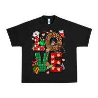Black Love Nurse Christmas Urban Heavy Tee - NancyCooperArtShop