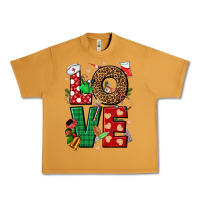 Peanut Butter Love Nurse Christmas Urban Heavy Tee - NancyCooperArtShop