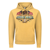 Vintage Mustard make america cowboy again Vintage Hoodie - NancyCooperArtShop