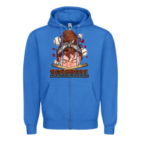 True Royal Messy bun Baseball Zipper Hoodie - HowdyJamesFarm