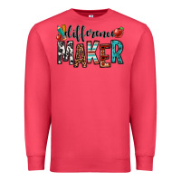 Cardinal difference maker teacher Premium Sweatshirt - OliviaCreatesArt