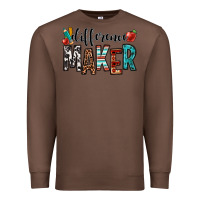 Chestnut difference maker teacher Premium Sweatshirt - OliviaCreatesArt
